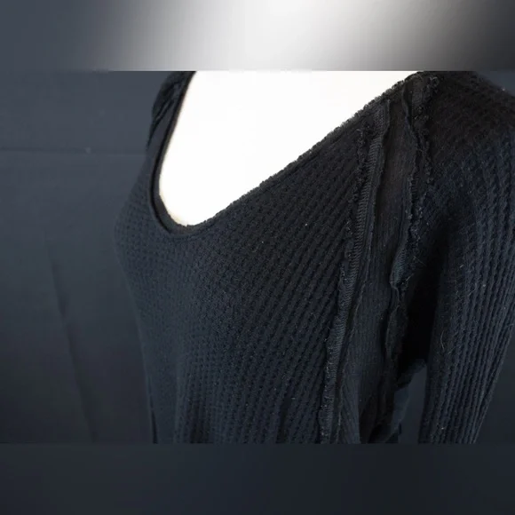 Free People Black Sweater - Picture 3 of 5